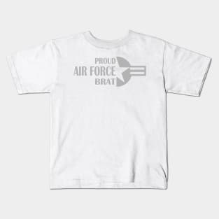 Proud Air Force Brat Roundel Star Kids T-Shirt